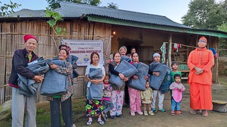 Relief @ S. Gangpijang & S. Hengcham Villages, CCPur Dist.