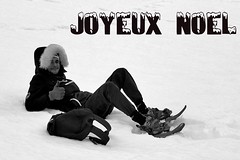 Un Noël en noir et blanc... Christmas in black and white... #FujiX-S1 #Gimp #G-MIC #DigiKam - Photo of Saint-Maurice-en-Trièves