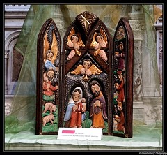 Exposition de crèches à l'Eglise Saint-Sauveur- La Rochelle- Charente Maritime- France - Photo of Bourgneuf