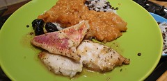 La Soulfood - Lentils, rice, beans and Red Snapper