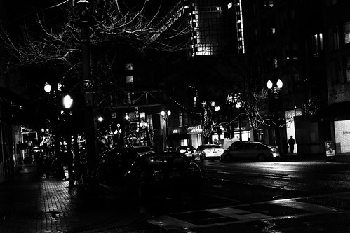 Portland by Dark B&W 46