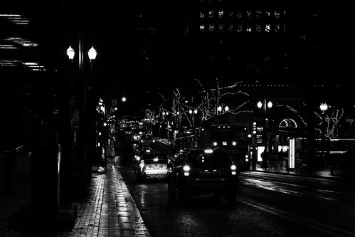 Portland by Dark B&W 32