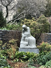 Prodigal Son, sculpture at Bishop's Garden, National Cathedral, Washington, D.C.