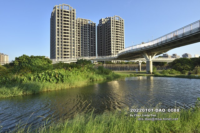 Photo：20220101-DAO_0088 人工濕地自然保護區和城市建築大樓 By 盈盈設計影像網 0932046950