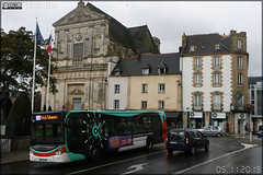 Iveco Bus Urbanway 12 – Compagnie des transports Golfe du Morbihan – Vannes Agglomération (RATP Dev) / Kicéo n°200