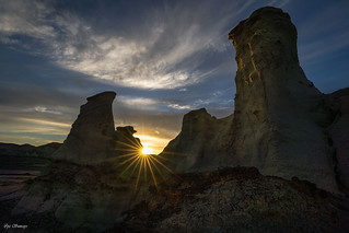 Sunset at Bisti Badlands, NM
