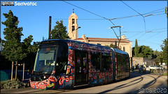 Alstom Citadis Compact – TPE (Transports du Pays de l’Étoile) filiale de RTM (Régie des transports Métropolitains) / Le Tram – La Métropole Mobilité – Lignes de l’Agglo - Photo of Aubagne