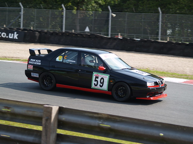 Andy Roninson Class C winner with his 155 at Oulton