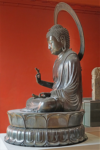 Le Bouddha Amida (Musée Cernuschi, Paris)