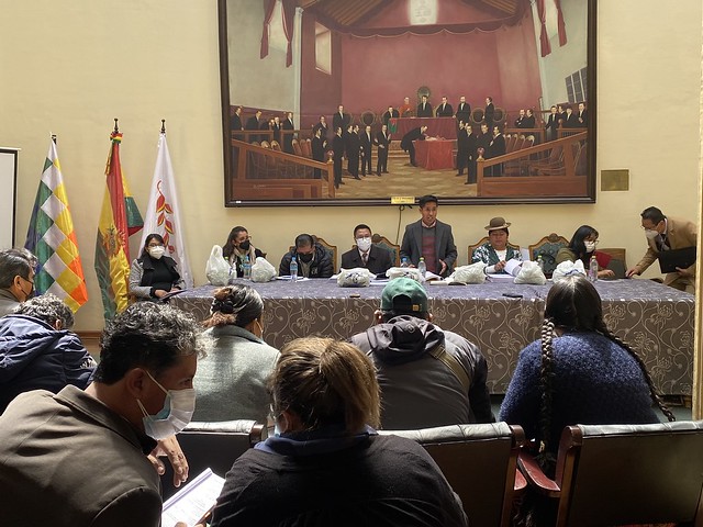Photo：Reunión técnica para avanzar en el proyecto  de Ley de convocatoria a Referéndum By Asamblea Legislativa Plurinacional
