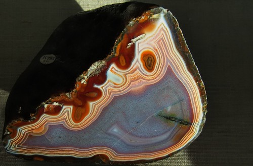 Agate, India - Minerals Gallery, Natural History Museum, London SW7 ..