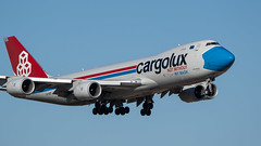 Cargolux Airlines International Boeing 747-8R7F LX-VCF Not Without My Mask Livery