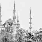 The Blue Mosque Istanbul by June Sparham