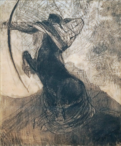 "Le Centaure tirant à l'arc" d'Odilon Redon (Musée d'Orsay, Paris)