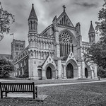 St Albans Cathedral by Richard John White