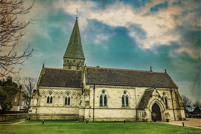 Photo：All Saints Church Hawkhurst. By Sir G G Scott. By John K Thorne