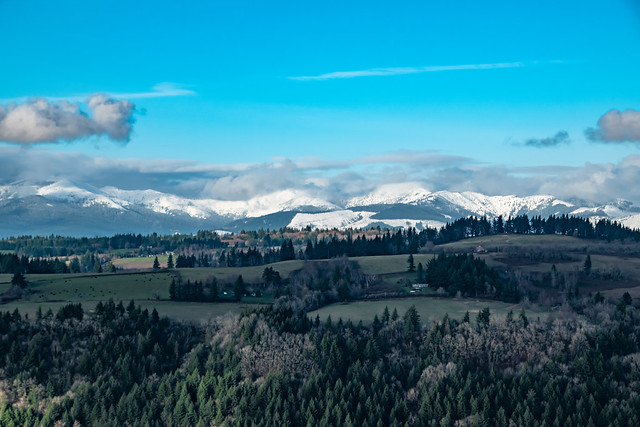 Photo：Washington Snowcaps By Stumbling Photographer
