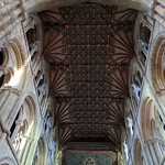 Ceiling in Peterborough Cathedral by Monica Guzik