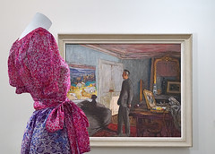 Yves Saint Laurent et Pierre Bonnard (musée d'art moderne de Paris) - Photo of Arcueil