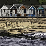 Beach Huts by Paul Lambeth