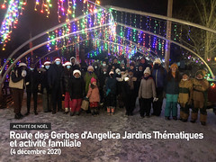 DÉC 2021 | Route des Gerbes d'Angelica Jardins Thématiques et activité familiale (4 décembre)