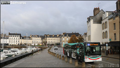 Iveco Bus Urbanway 12 – Compagnie des transports Golfe du Morbihan – Vannes Agglomération (RATP Dev) / Kicéo n°197