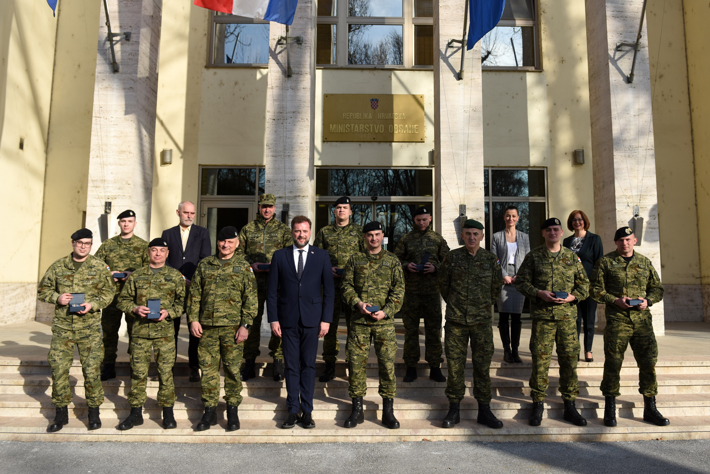Prijem pripadnika 8. hrvatskog kontingenta iz NATO aktivnosti ojačane prednje prisutnosti u Republici Poljskoj