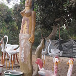 Mamiwata statue2 road to Touguiyire Guinea LKD 220123