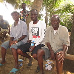 Ousmane Camara & 2 chiefs Porou Guinea LKD 220118