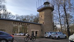 #Radlkater-s Katerrad infront of the Katerturm/Cat tower Saarlouis - Photo of Villing