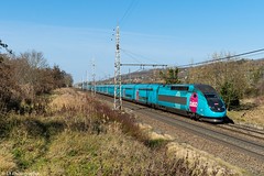 TGV 762 - TGV 763 - 7671 Paris-Montparnasse > Toulouse-Matabiau - Photo of Grisolles