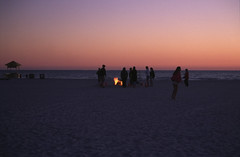 Day 6 - Sunset at Saint Pete Beach Florida - Minolta STsi - Minolta 35-70 3.5-4.5 - Fuji Velvia 50