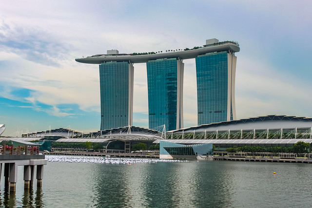 Das Marina Bay Sands in Singapur