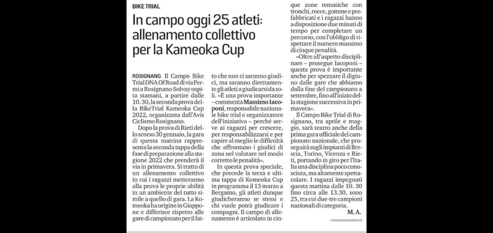 BikeTrial Kameoka Cup 2022 - Rosignano - - Kameoka Cup 2022 Rosignano