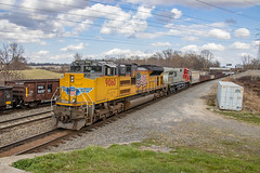 Union Pacific UP 9060 (SD70ACe) CN Train:A432 Memphis, Tennessee