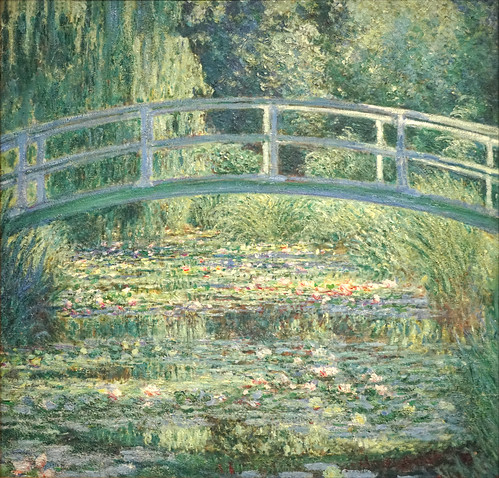 "Le bassin aux nymphéas" de Claude Monet  (Musée de l'Orangerie, Paris)