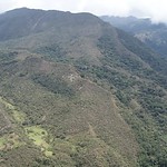 Aerial view of the sampling site in Vereda Junín