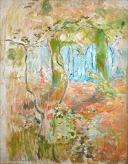 Sous-bois en Automne de Berthe Morisot (Musée Marmottan Monet, Paris) - Photo of Le Chesnay