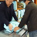 Compressing Silk Blanket for Air Travel, Yaun Hou Silk Mall in Beijing China