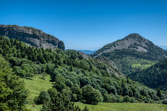 Mountain view near Borée