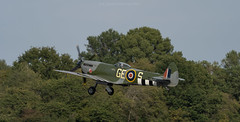 Spitfire Mk.XVI Takeoff - Photo of Maincy