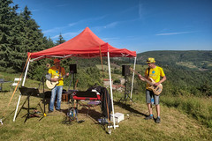 Music band near Lalouvesc