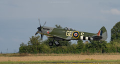 Spitfire Mk.XVI Takeoff - Photo of Dammarie-les-Lys