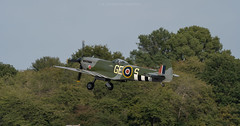 Spitfire Mk.XVI Takeoff - Photo of Maincy