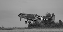 Spitfire Mk.XVI Takeoff - Photo of Le Mée-sur-Seine