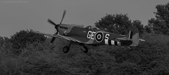 Spitfire Mk.XVI Takeoff - Photo of Vert-Saint-Denis
