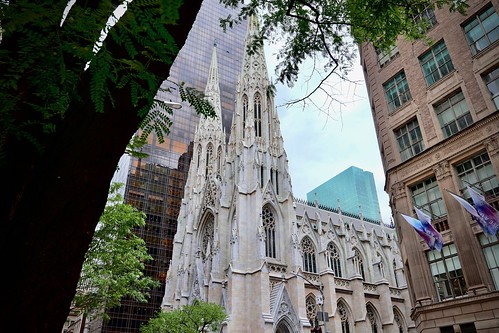St. Patrick's cathedral - Old and new