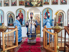07.04.2022 | Божественная литургия в пос. Шимск