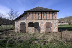 A barn at Bec abbey - Photo of Appeville-Annebault