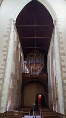 Basilique Notre Dame de l'Epine 11C nave & organ loft